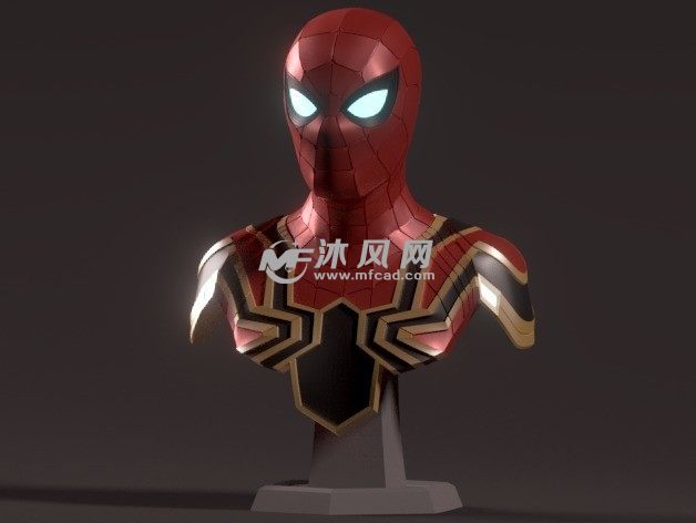 蜘蛛侠钢铁盔甲展示图