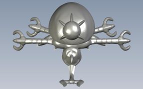 超比多兽俯视图