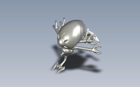 超比多兽轴测图