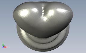 燃烧的心俯视图