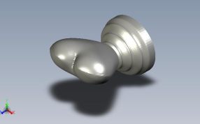 燃烧的心轴测图