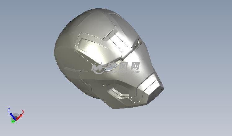 钢铁侠模型轴测图