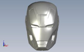 钢铁侠模型正视图