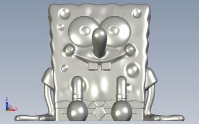 海绵宝宝正视图