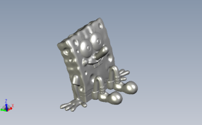 海绵宝宝轴测图