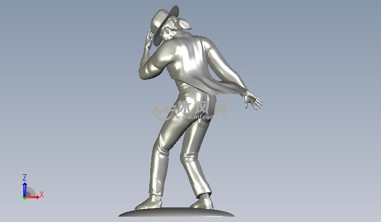 迈克杰克逊后视图