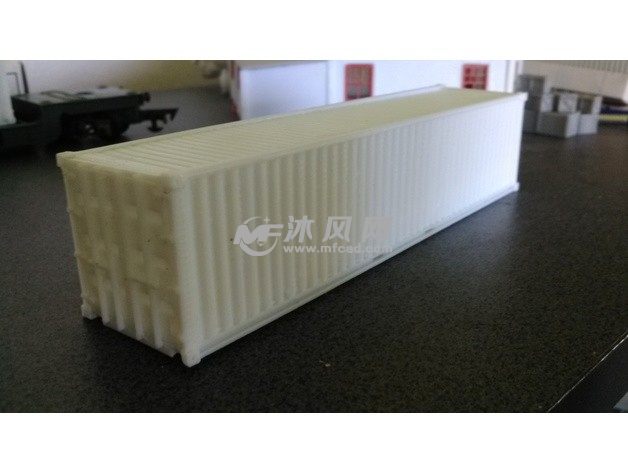 火车的集装箱展示图