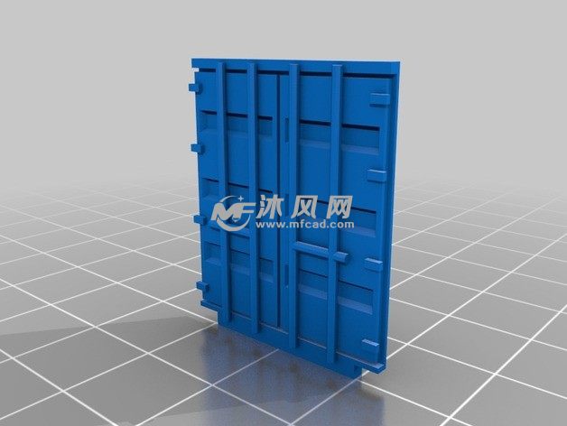 火车的集装箱正面