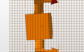高科技的机器人轮椅底视图