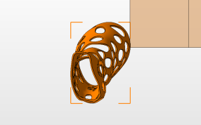 胳膊固定套顶视图
