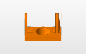 脉搏仪模型前视图