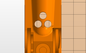 脉搏仪模型顶视图