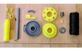 3D打印钓鱼竿零件