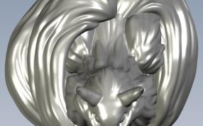 高精度小狐狸俯视图