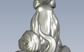 高精度小狐狸正视图