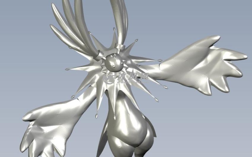 数码宝贝智天使兽轴测图