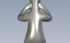 母亲和孩子前视图