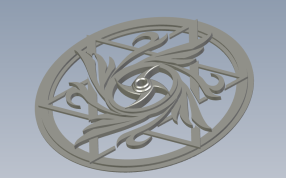 魔法图腾侧视图