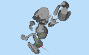 侏罗纪恐龙整体零部件