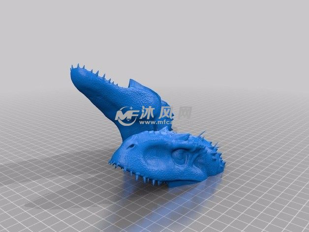 侏罗纪恐龙头部