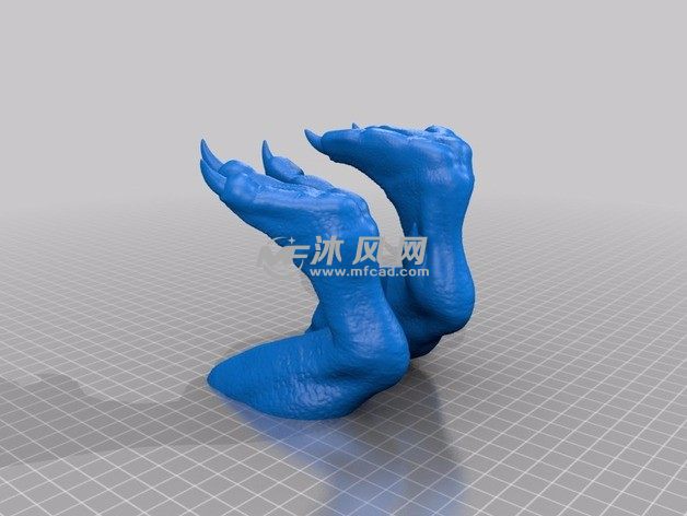 侏罗纪恐龙后腿