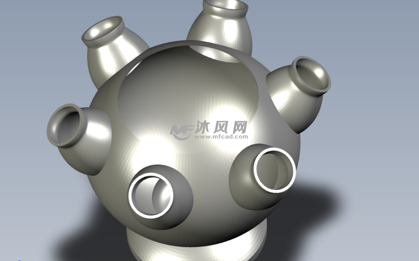 创意花瓶轴测图