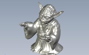 星球大战-尤达轴测图