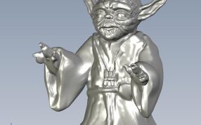 星球大战-尤达正视图