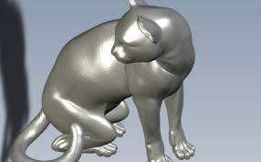 家猫模型轴测图