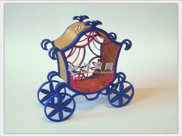 3D打印童话车
