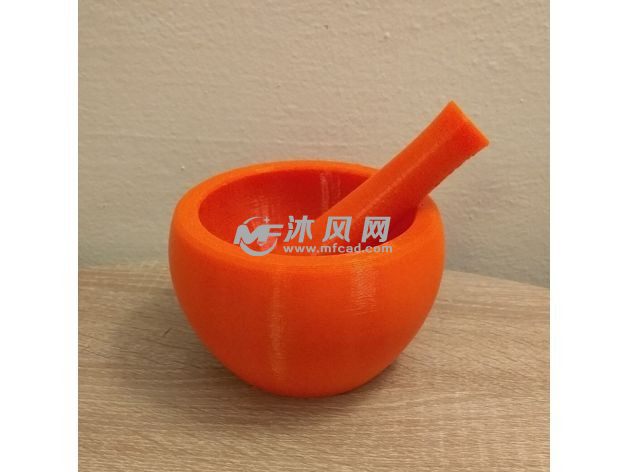 碾药工具三维模型