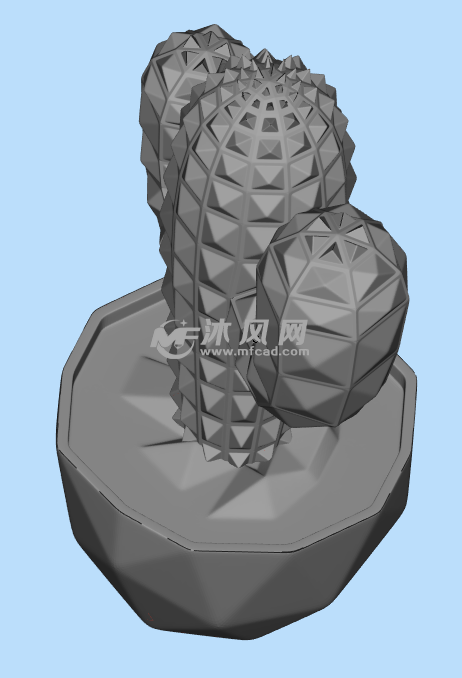 仙人掌三维模型