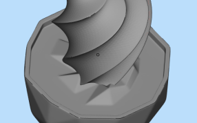 盆栽仙人掌模型