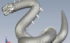 大毒蛇模型