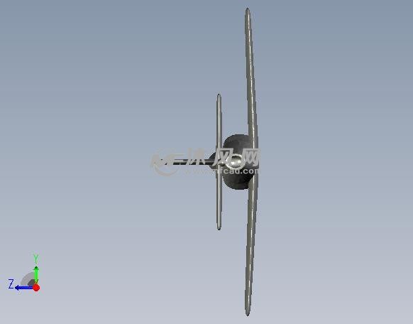 高级教练机后视图