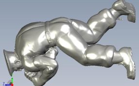 街头霸王侧视图