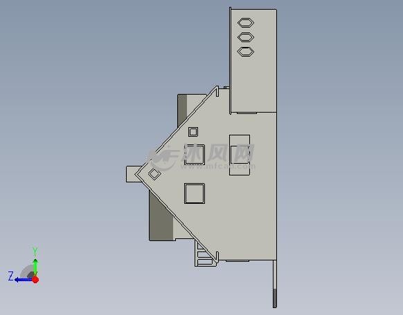 瑞典之家侧视图