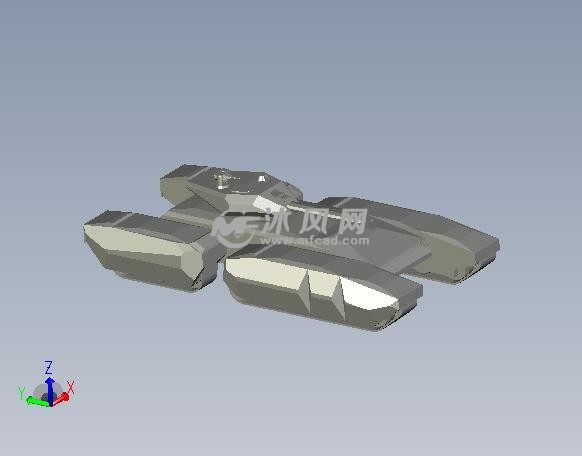 坦克轴测图