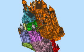 中世纪城堡效果图