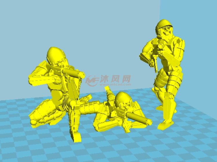 骷髅士兵模型合集