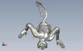 功夫四侠猴子俯视图