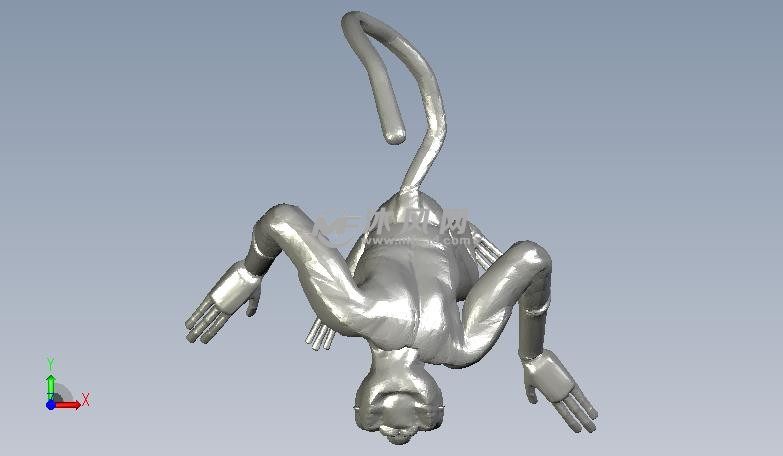 功夫四侠猴子俯视图