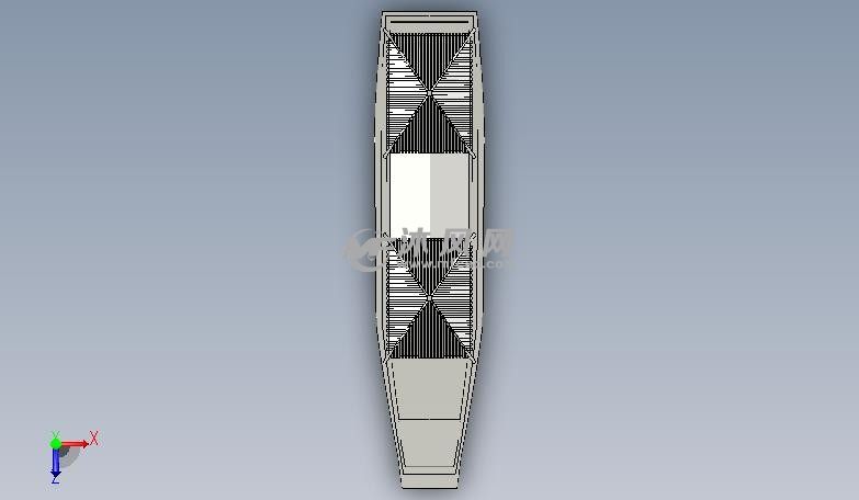 古代官船俯视图
