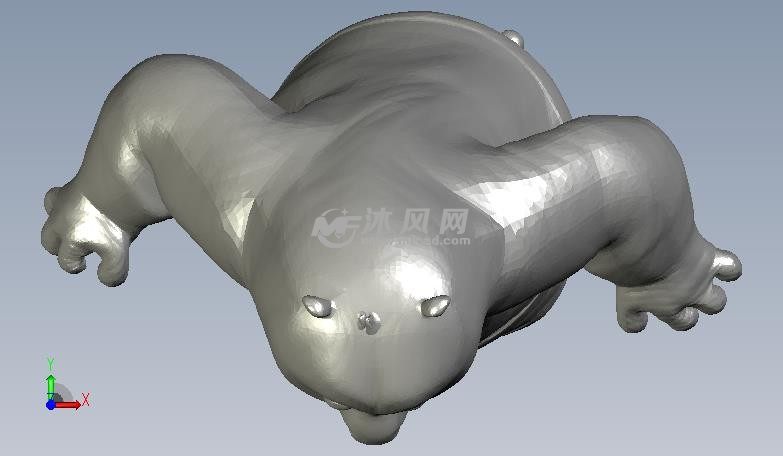 熊猫白大人俯视图