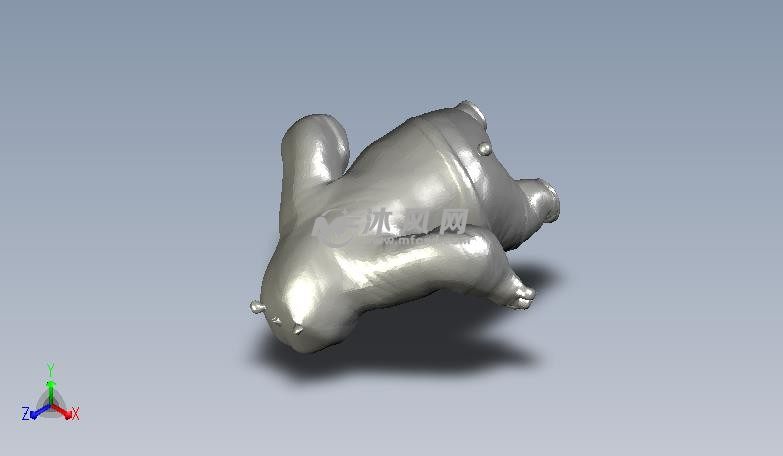 熊猫白大人轴测图