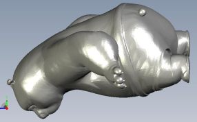 熊猫白大人侧视图