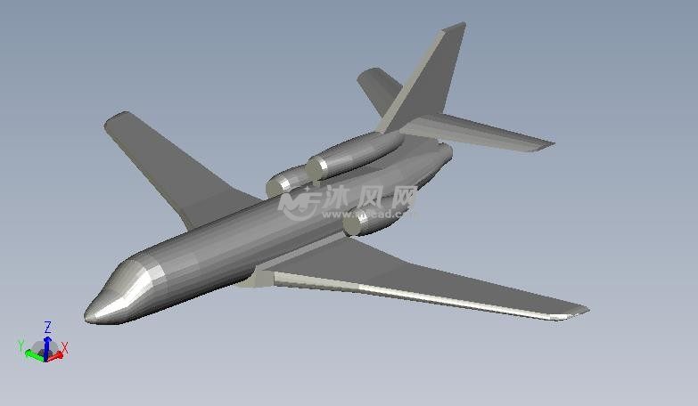z客机轴测图