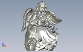 小天使3d打印模型