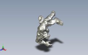 银背大猩猩轴测图