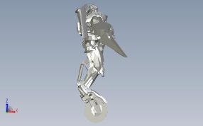 变形金刚横炮侧视图